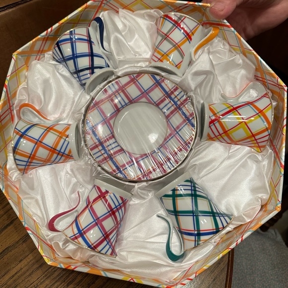 Groovy & Colorful Espresso set. - Picture 3 of 6